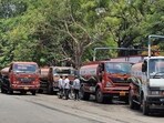 BWSSB blames the delay on the pending release of Cauvery Stage 5 water, promising a resolution soon.  (HT FILE PHOTO)