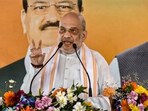 Union Home Minister and BJP leader Amit Shah speaks during a public meeting for J&K Assembly elections, at Chenani (PTI Photo) Union Home Minister and BJP leader Amit Shah speaks during a public meeting for J&K Assembly elections, at Chenani (PTI Photo)