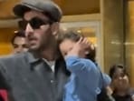 Raha Kapoor, Ranbir Kapoor and Neetu Kapoor were spotted at the Mumbai airport. Raha Kapoor, Ranbir Kapoor and Neetu Kapoor were spotted at the Mumbai airport.