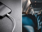 A woman started an argument when a passenger confronted her about taking his iPhone charger while on a flight (Representative image). A woman started an argument when a passenger confronted her about taking his iPhone charger while on a flight (Representative image).
