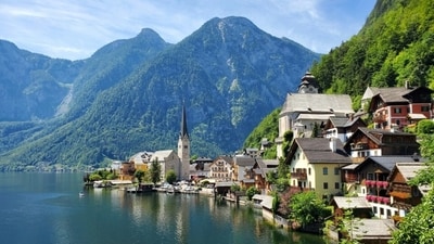 Austria is a winter wonderland that offers a plethora of activities like skiing, cross-country touring, freeriding, tobogganing, and more to travellers. Ranked third on the Global Peace Index, what sets the country apart is its people's welcoming spirit and unique approach to life, also known as "Lebensgefühl." (Unsplash) Austria is a winter wonderland that offers a plethora of activities like skiing, cross-country touring, freeriding, tobogganing, and more to travellers. Ranked third on the Global Peace Index, what sets the country apart is its people's welcoming spirit and unique approach to life, also known as "Lebensgefühl." (Unsplash)