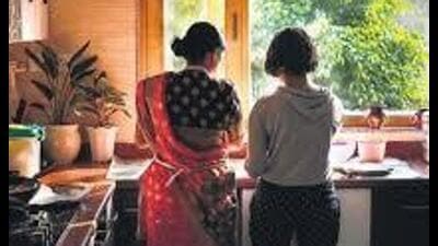 Being a full-time mom and a homemaker is not easy. (HT File) Being a full-time mom and a homemaker is not easy. (HT File)
