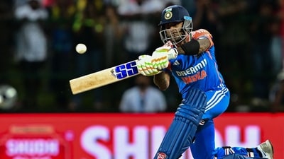 Suryakumar Yadav was a legit threat for Gujarat Titans that evening. (AFP) Suryakumar Yadav was a legit threat for Gujarat Titans that evening. (AFP)