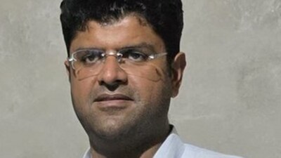 Former Haryana deputy chief minister Dushyant Chautala. (X) Former Haryana deputy chief minister Dushyant Chautala. (X)