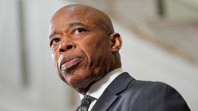 Eric Adams indicted in federal probe amid calls to resign (AP Photo/Seth Wenig, File) (AP) Eric Adams indicted in federal probe amid calls to resign (AP Photo/Seth Wenig, File) (AP)