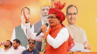 Union Minister and BJP leader Shivraj Singh Chouhan speaks during a public meeting for Jammu & Kashmir Assembly elections, in Kathua district, Wednesday, Sept. 25, 2024. (PTI) Union Minister and BJP leader Shivraj Singh Chouhan speaks during a public meeting for Jammu & Kashmir Assembly elections, in Kathua district, Wednesday, Sept. 25, 2024. (PTI)