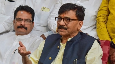 Shiv Sena (UBT) leader and MP Sanjay Raut (PTI) Shiv Sena (UBT) leader and MP Sanjay Raut (PTI)