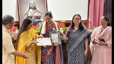The event focused on celebrating women achievers and drew participation from women professionals from the tricity region. (HT Photo) The event focused on celebrating women achievers and drew participation from women professionals from the tricity region. (HT Photo)