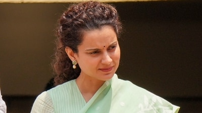 This is the second time in two months that Kangana Ranaut’s rash remarks on the 2020-21 farmer agitation has forced her party to reprimand her, and ultimately made her retract the comment. (PTI) (HT_PRINT)