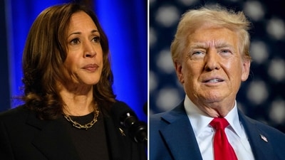 Donald Trump lays out ‘Kamala’s Project 2025’ (Photo by JEFF SWENSEN / GETTY IMAGES NORTH AMERICA / Getty Images via AFP, photo by Brandon Bell / GETTY IMAGES NORTH AMERICA / Getty Images via AFP) Donald Trump lays out ‘Kamala’s Project 2025’ (Photo by JEFF SWENSEN / GETTY IMAGES NORTH AMERICA / Getty Images via AFP, photo by Brandon Bell / GETTY IMAGES NORTH AMERICA / Getty Images via AFP)