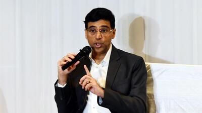 Viswanathan Anand at Tech Mahindra Chess League in Mumbai. (HT/Prakash Parsekar) Viswanathan Anand at Tech Mahindra Chess League in Mumbai. (HT/Prakash Parsekar)