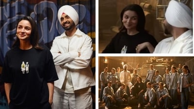 Diljit Dosanjh did a funny voiceover for Alia Bhatt in his latest vlog. Diljit Dosanjh did a funny voiceover for Alia Bhatt in his latest vlog.