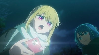 A still from Oshi no Ko Season 2 Episode 12. A still from Oshi no Ko Season 2 Episode 12.