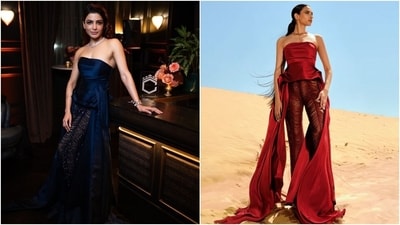 Samantha Ruth Prabhu in a Kresha Bajaj ensemble. Samantha Ruth Prabhu in a Kresha Bajaj ensemble.