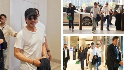 Shah Rukh Khan arrived in Abu Dhabi on September 26, to attend IIFA 2024. Shah Rukh Khan arrived in Abu Dhabi on September 26, to attend IIFA 2024.