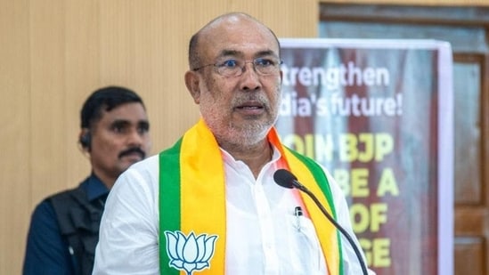 Manipur chief minister N Biren Singh (X/@NBirenSingh)