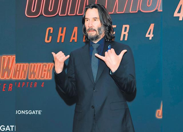 After Keanu Reeves’s partner gave birth to a stillborn child in 1999, he has chosen to remain child-free. (SHUTTERSTOCK) After Keanu Reeves’s partner gave birth to a stillborn child in 1999, he has chosen to remain child-free. (SHUTTERSTOCK)