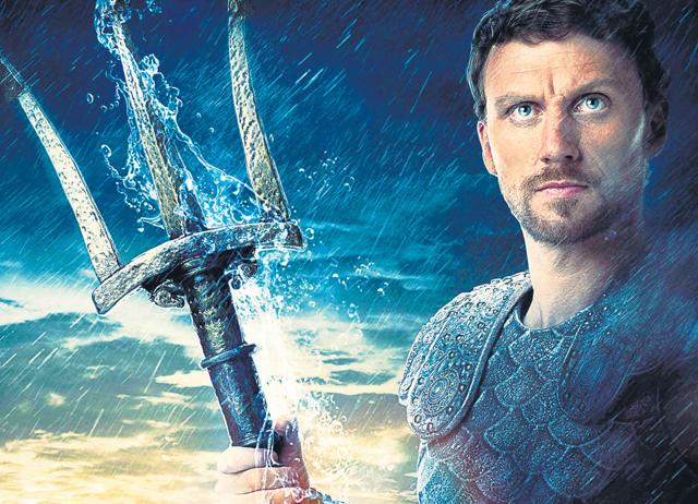 In the Percy Jackson movies, Poseidon is an absentee father to his son Percy. In the Percy Jackson movies, Poseidon is an absentee father to his son Percy.