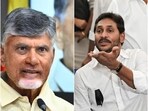 Andhra Pradesh chief minister Chandrababu Naidu and ex-CM Jagan Mohan Reddy.