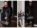Saif Ali Khan's outfit embodied festive vibes, a perfect inspiration for the upcoming season. Saif Ali Khan's outfit embodied festive vibes, a perfect inspiration for the upcoming season.