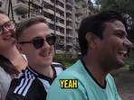 British couple Jack and Paige tried 'tripling' in India.