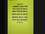 A brain teaser on Threads puzzled users.