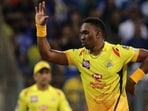 Dwayne Bravo during his time with CSK Dwayne Bravo during his time with CSK