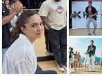 Kiara Advani recently reacted to Hrithik Roshan's dance moves during War 2 rehearsals. Kiara Advani recently reacted to Hrithik Roshan's dance moves during War 2 rehearsals.