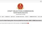 SSC MTS Admit Card 2024 Live: Candidates can download the admit cards from the regional websites (sscnr.nic.in, screenshot)