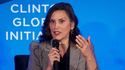 Michigan Gov. Gretchen Whitmer appeared on Bravo channel's “Watch What Happens with Andy Cohen” on Tuesday. (AP) Michigan Gov. Gretchen Whitmer appeared on Bravo channel's “Watch What Happens with Andy Cohen” on Tuesday. (AP)