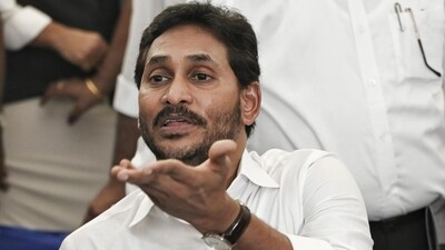 Former Andhra Pradesh chief minister and YSRCP president Jagan Mohan Reddy. (ANI Photo) Former Andhra Pradesh chief minister and YSRCP president Jagan Mohan Reddy. (ANI Photo)
