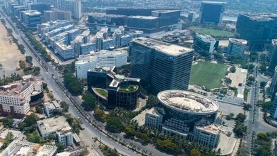 State Bank of India (SBI) Funds Management Ltd has purchased two commercial office units in Bandra Kurla Complex (BKC) for ₹103 crore. (Picture for representational purpose) (MMRDA website) State Bank of India (SBI) Funds Management Ltd has purchased two commercial office units in Bandra Kurla Complex (BKC) for ₹103 crore. (Picture for representational purpose) (MMRDA website)
