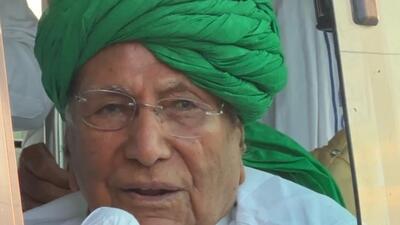 INLD president Om Parkash Chautala. INLD president Om Parkash Chautala.