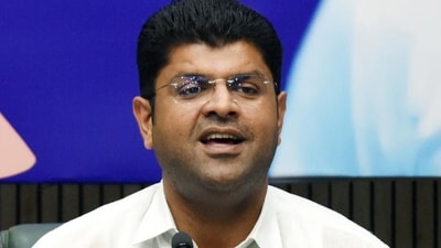 Jannayak Janta Party leader and former Haryana deputy chief minister Dushyant Chautala. (ANI) Jannayak Janta Party leader and former Haryana deputy chief minister Dushyant Chautala. (ANI)