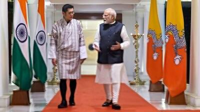 Prime Minister Narendra Modi with Bhutan’s King Jigme Khesar Namgyel Wangchuk. (File Photo)