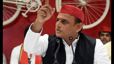 Samajwadi Party chief Akhilesh Yadav. (HT file) Samajwadi Party chief Akhilesh Yadav. (HT file)