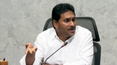 Former Andhra Pradesh chief minister Jagan Mohan Reddy Former Andhra Pradesh chief minister Jagan Mohan Reddy