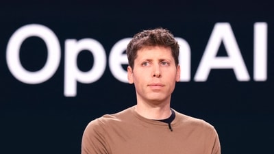 OpenAI CEO Sam Altman speaks during the Microsoft Build conference at the Seattle Convention Center Summit Building in Seattle, Washington. (AFP)