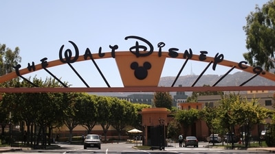 The entrance to Walt Disney studios is seen in Burbank, California, U.S. August 6, 2018. (Lucy Nicholson/Reuters)