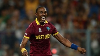 Dwayne Bravo of the West Indies. (Getty Images)