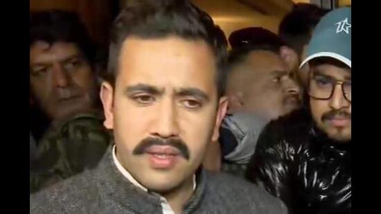 Amid a row over Himachal Pradesh minister Vikramaditya Singh’s remarks on mandatory display of names by street vendors, the Congress brass on Friday chided and told him that no one was allowed to go against the party’s policies and ideologies, sources said. (File Photo)