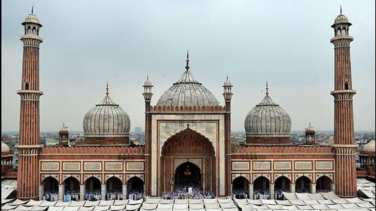 The Jama Masjid built by Shah Jahan in Old Delhi. (AFP)