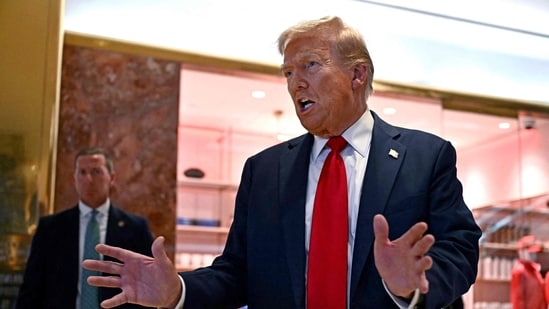 Donald Trump's campaign said in August it had been hacked by Iran but said the perpetrators were not able to get private information. (AFP)