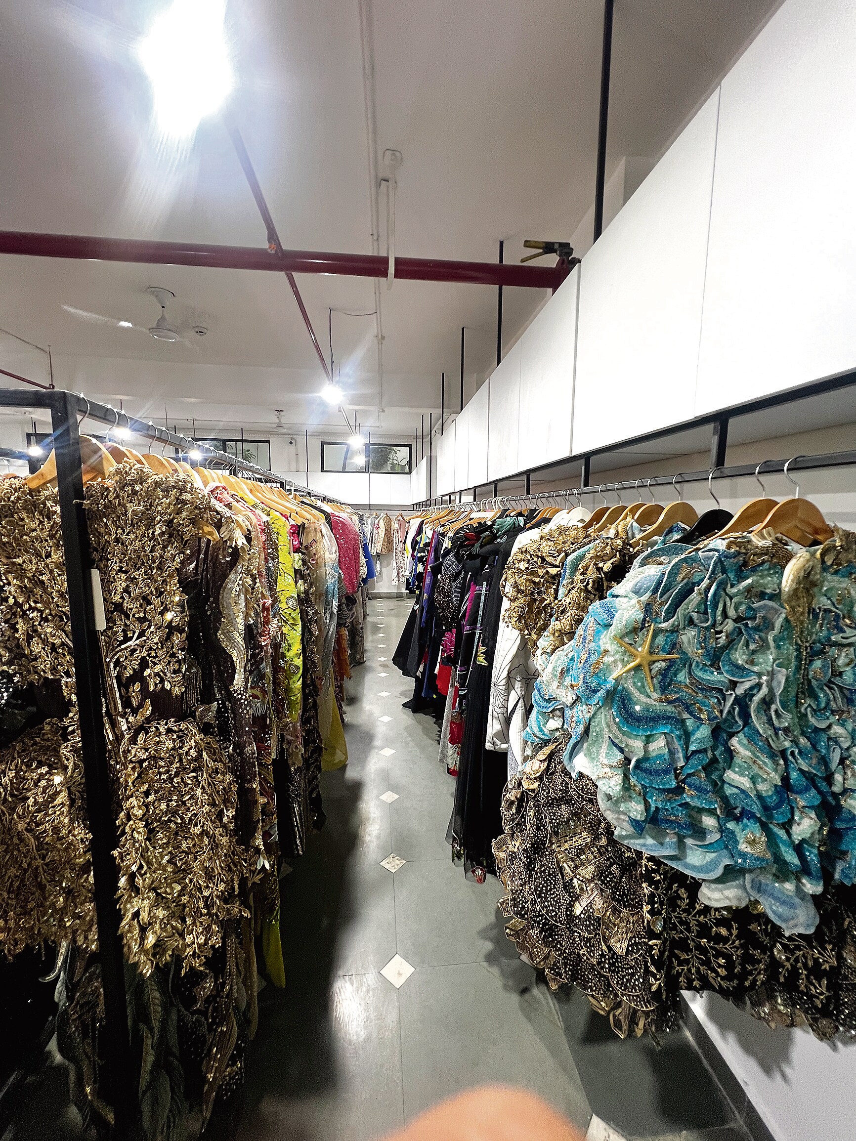 Inside the Rahul Mishra archive.