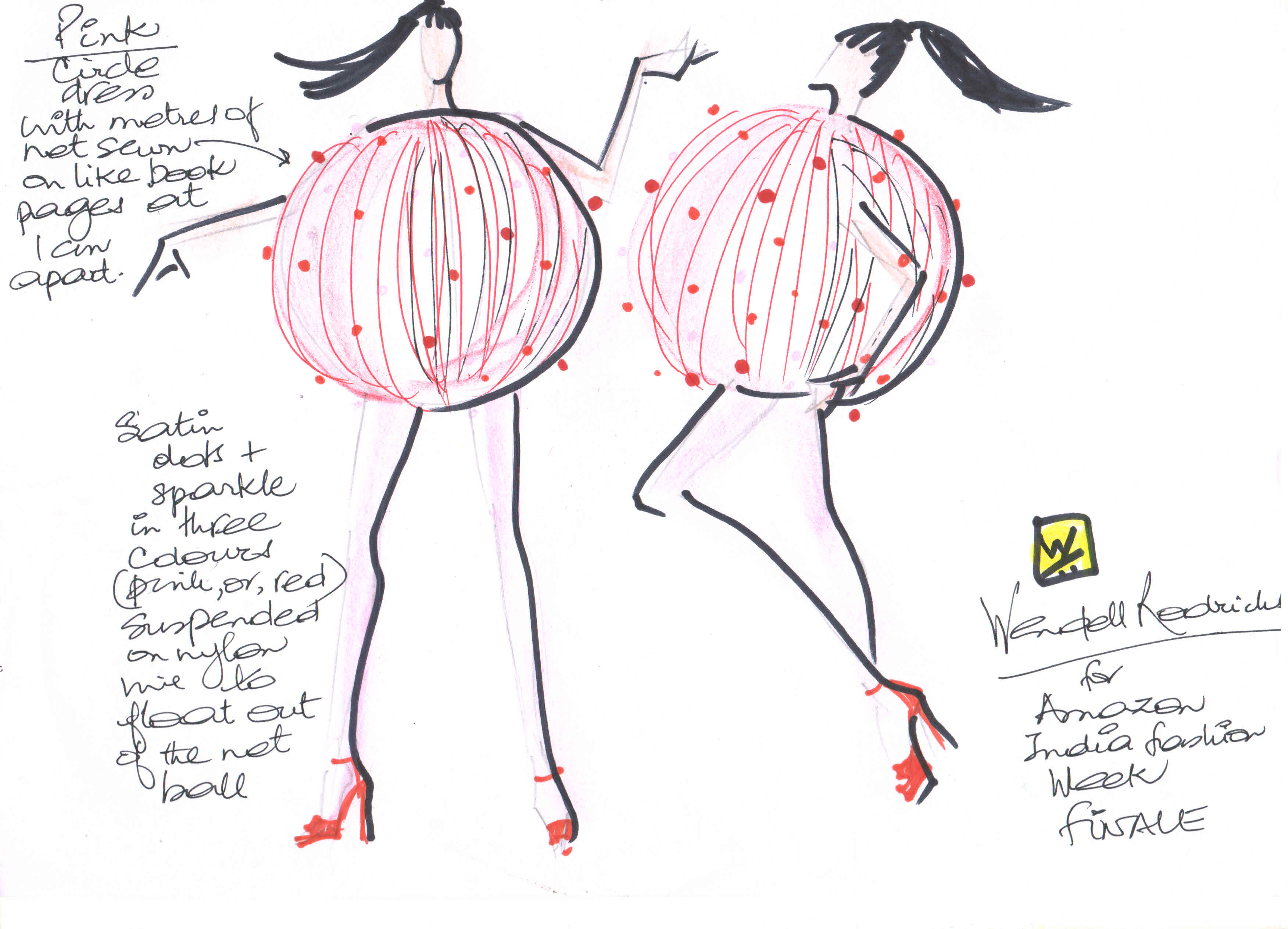 A sketch from the Wendell Rodricks archive.