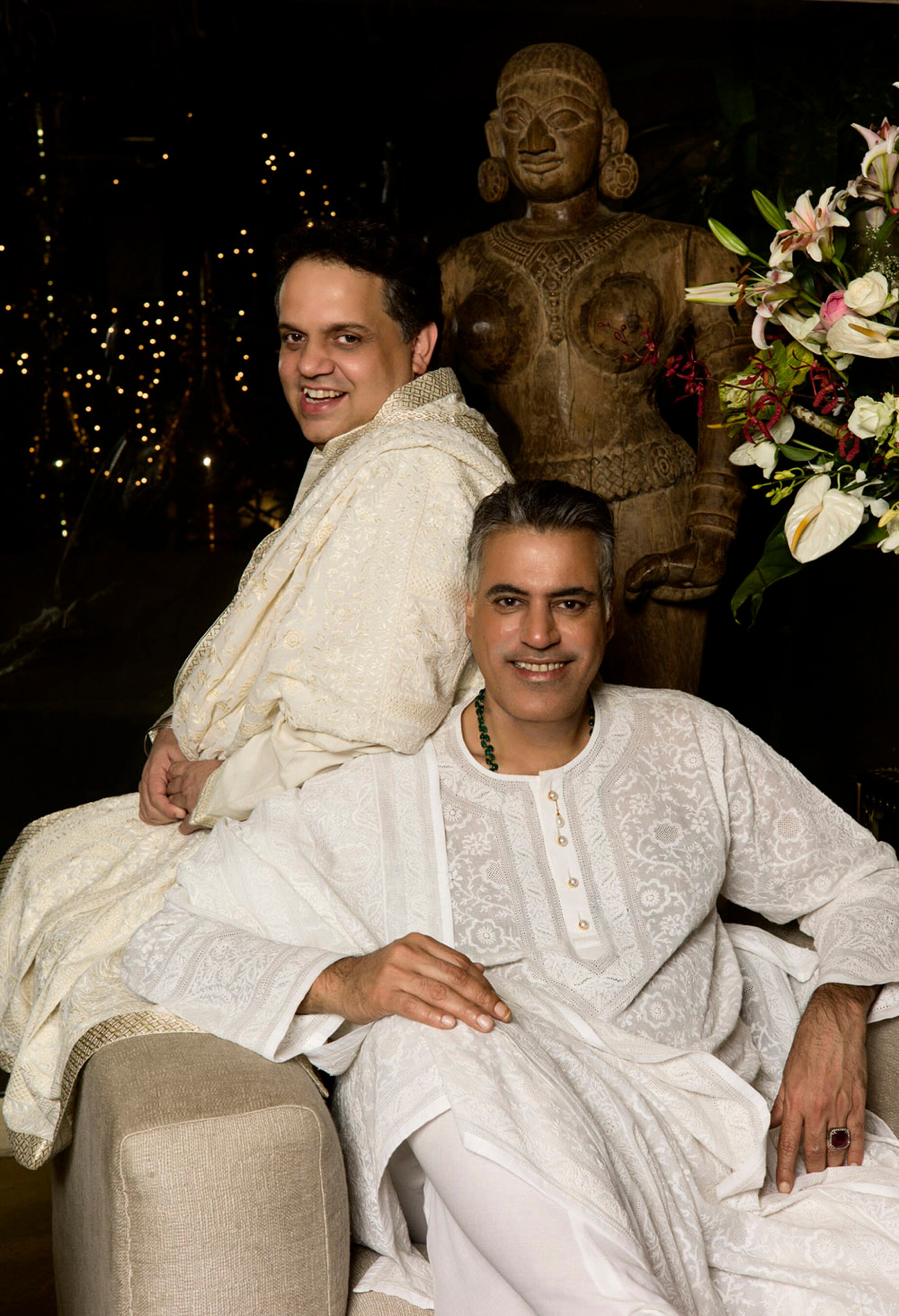 Designers Abu Jani and Sandeep Khosla.