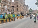 The Brihanmumbai Municipal Corporation (BMC), in a suspension review meeting held on March 27, reinstated 96 employees. Pratik Chorge/HT Photo The Brihanmumbai Municipal Corporation (BMC), in a suspension review meeting held on March 27, reinstated 96 employees. Pratik Chorge/HT Photo