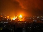 Smoke rises from Israeli airstrikes in Beirut's southern suburbs, Lebanon, Saturday, Sept. 28, 2024. (AP Photo/Hassan Ammar) Smoke rises from Israeli airstrikes in Beirut's southern suburbs, Lebanon, Saturday, Sept. 28, 2024. (AP Photo/Hassan Ammar)