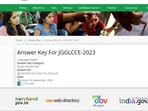 JSSC CGL Answer Key 2024: here are the steps to check answer key on jssc.nic.in,