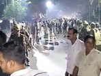 Several police personnel were stationed in Bhadrak district following the clashes on Friday.